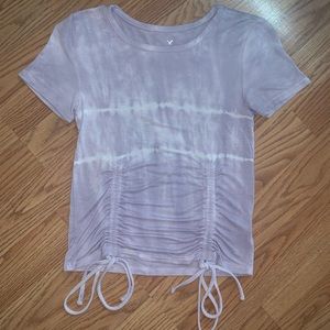 Tight fitting crop top